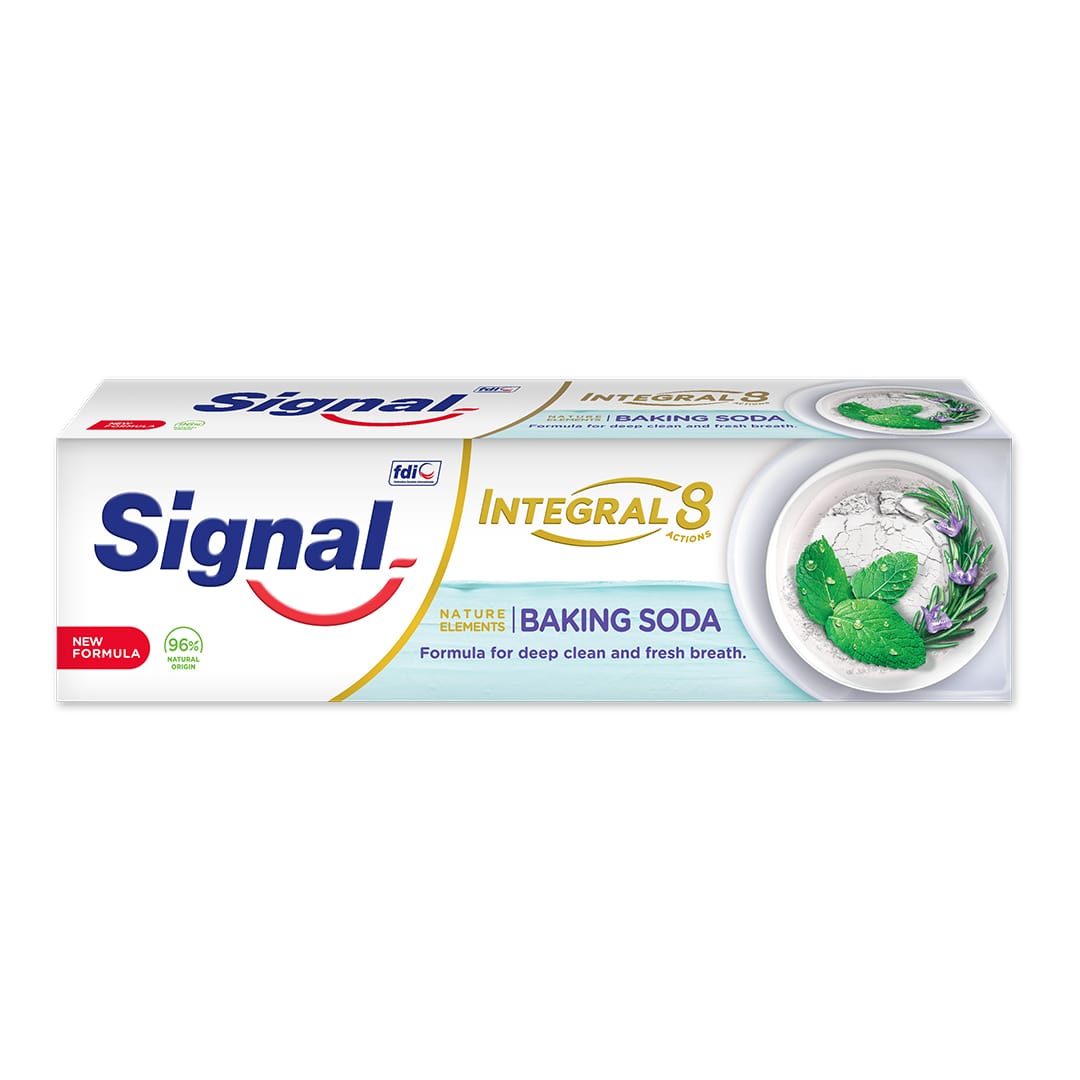 خمیر دندان سیگنال مدل Baking Soda